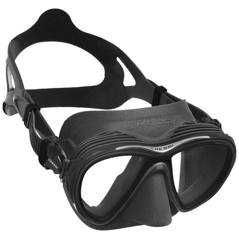 Cressi Quantum diving mask including prescription lenses