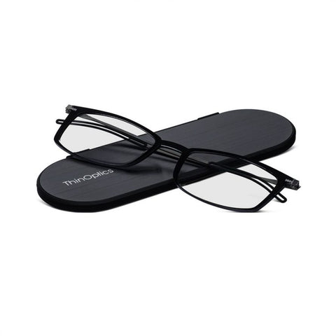 ThinOptics Brooklyn Reading Glasses & Milano Case